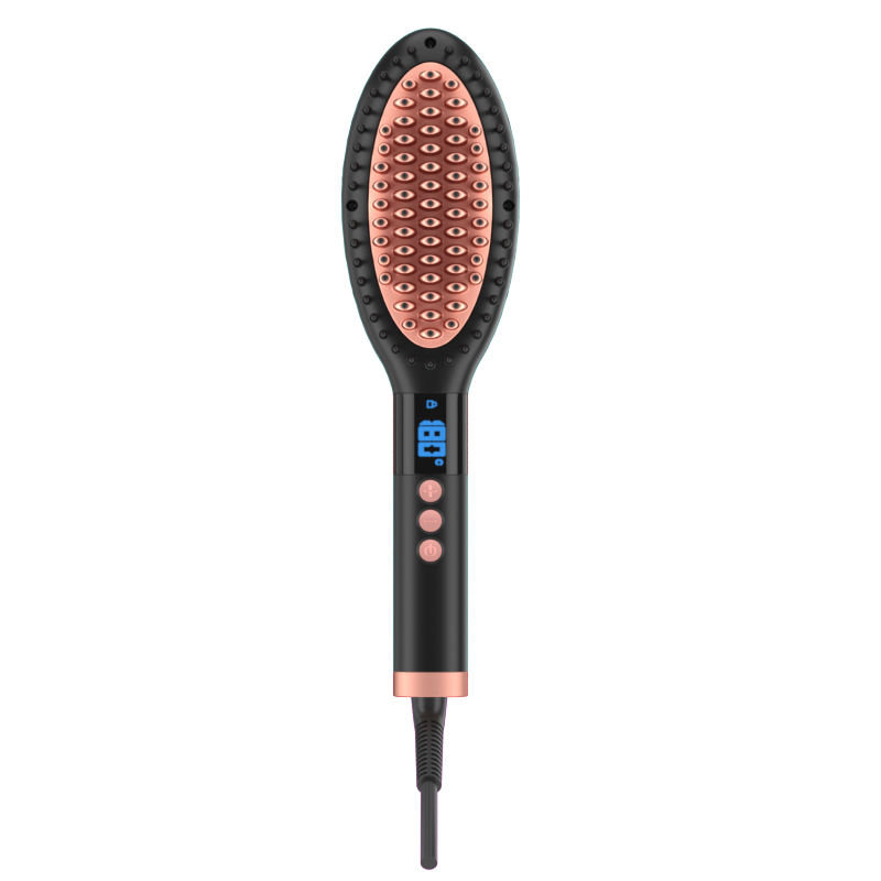 Private Label Smart Anti Scald PTC Heater Pro Haarbürste für den Salon